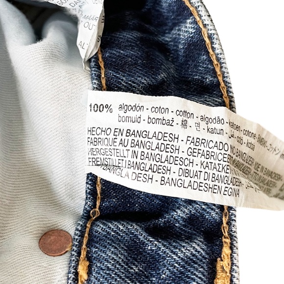 Zara Straight Leg Full Length Jeans - Picture 7 of 9